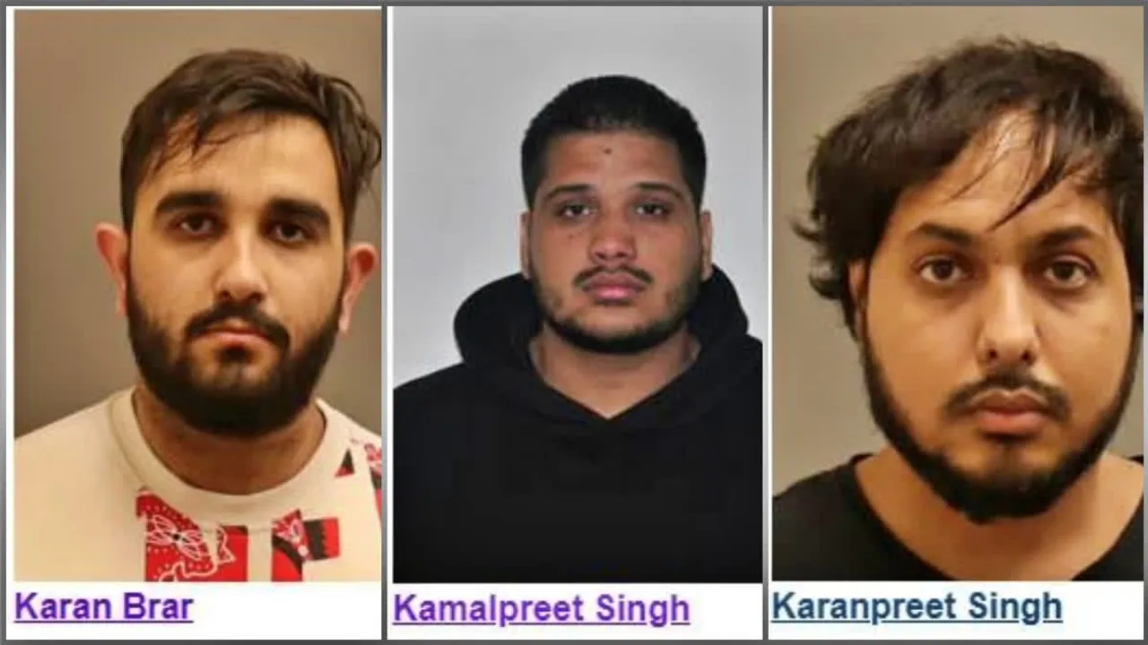 Photos of 3 Indian nationals arrested in connection with killing of Khalistan separatist Hardeep Singh Nijjar