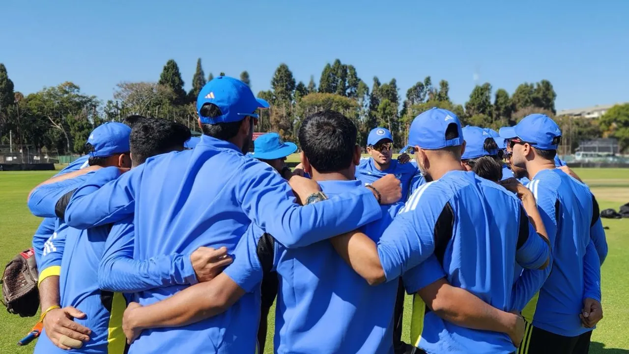 Team India preparaing for India vs Zimbabwe