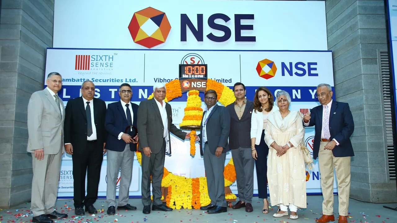 Dream stock market debut for Vibhor Steel Tubes; shares zoom 181