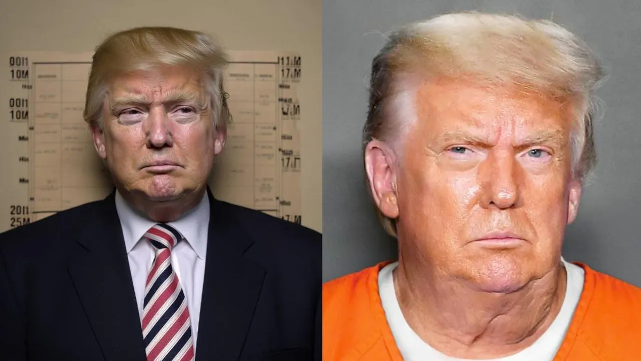 Donald Trump Mugshot USA