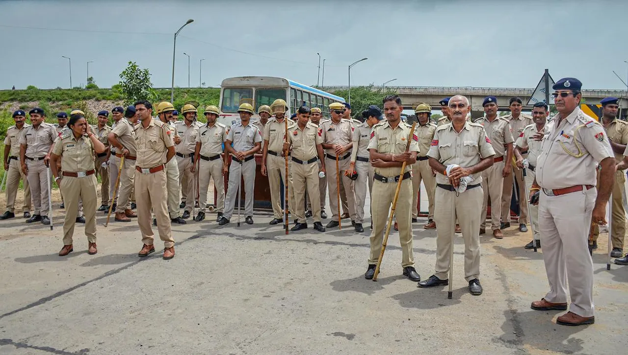 Nuh Police Haryana Nuh Violence