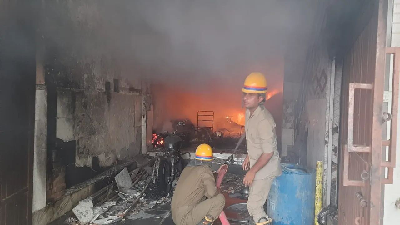 Ghaziabad building fire: Two feared dead, eight rescued, says official