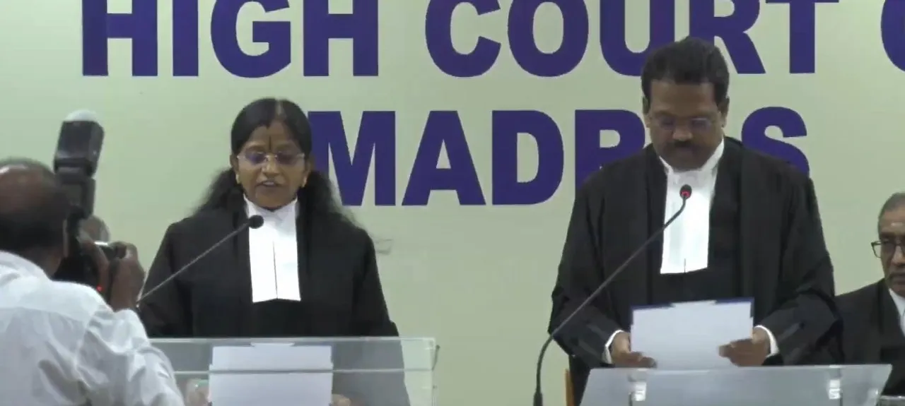 L Victoria Gowri Madras High Court Oath