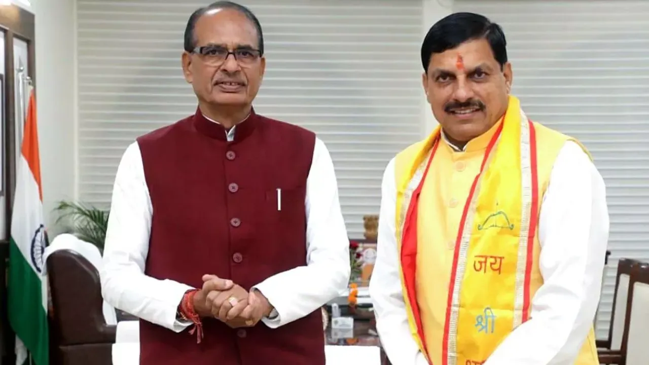 Shivraj Singh Chouhan and Mohan Yadav