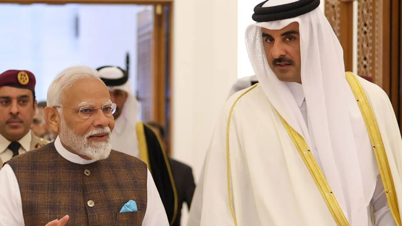PM Modi conveys deep appreciation to Qatari Emir for release of 8 jailed Indians