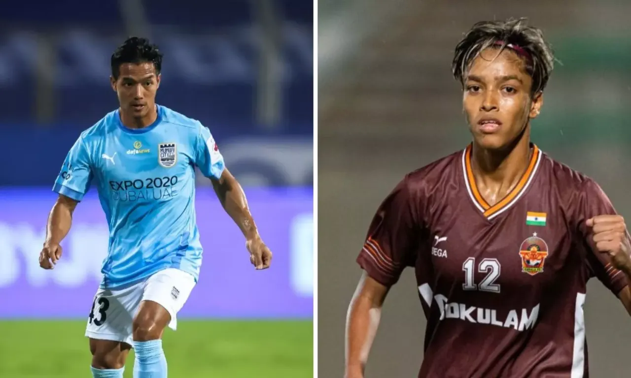 Lallianzuala Chhangte and Manisha Kalyan named men's and women's AIFF Players of Year for 2022-23