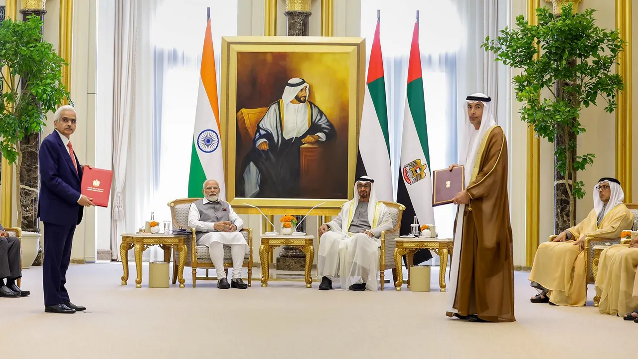 India and UAE agree on trade settlement in local currencies, linking Fast Payment Systems