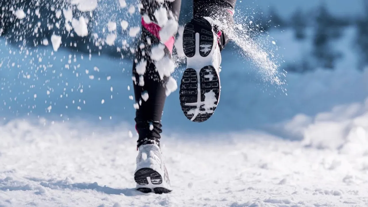 Snow marathon: Runners brave freezing temperatures, icy course in test of human spirit