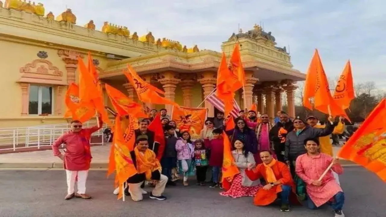Ram Mandir Celebration in US