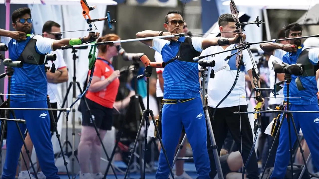 Indian archery team