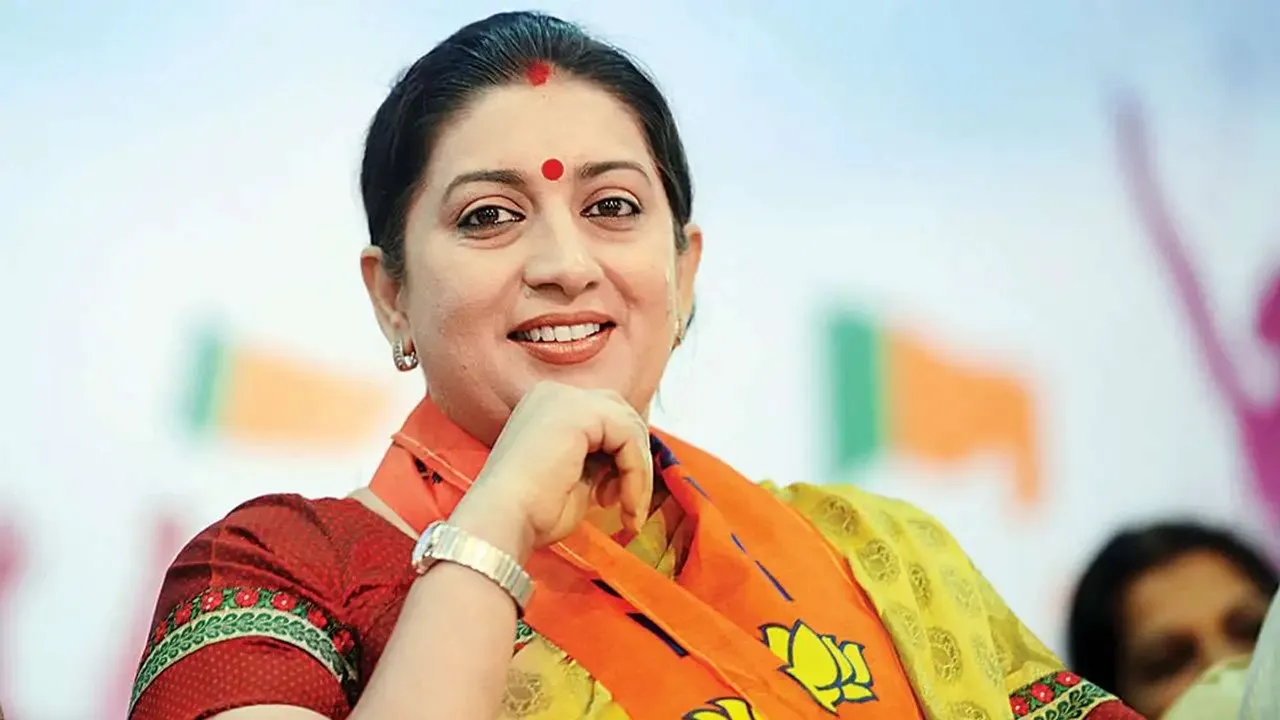 Smriti Irani calls for Amethi railway stations, airport to be named after ‘temples and great personalities’