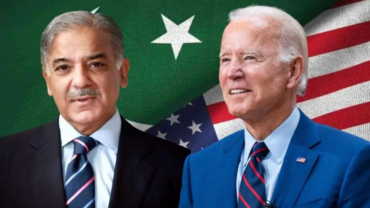 Shehbaz Sharif Joe Biden Pakistan USA