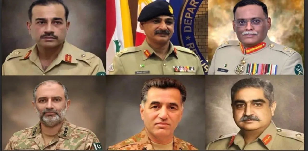 Pakistan Army submit names of six top generals for new Army chief post