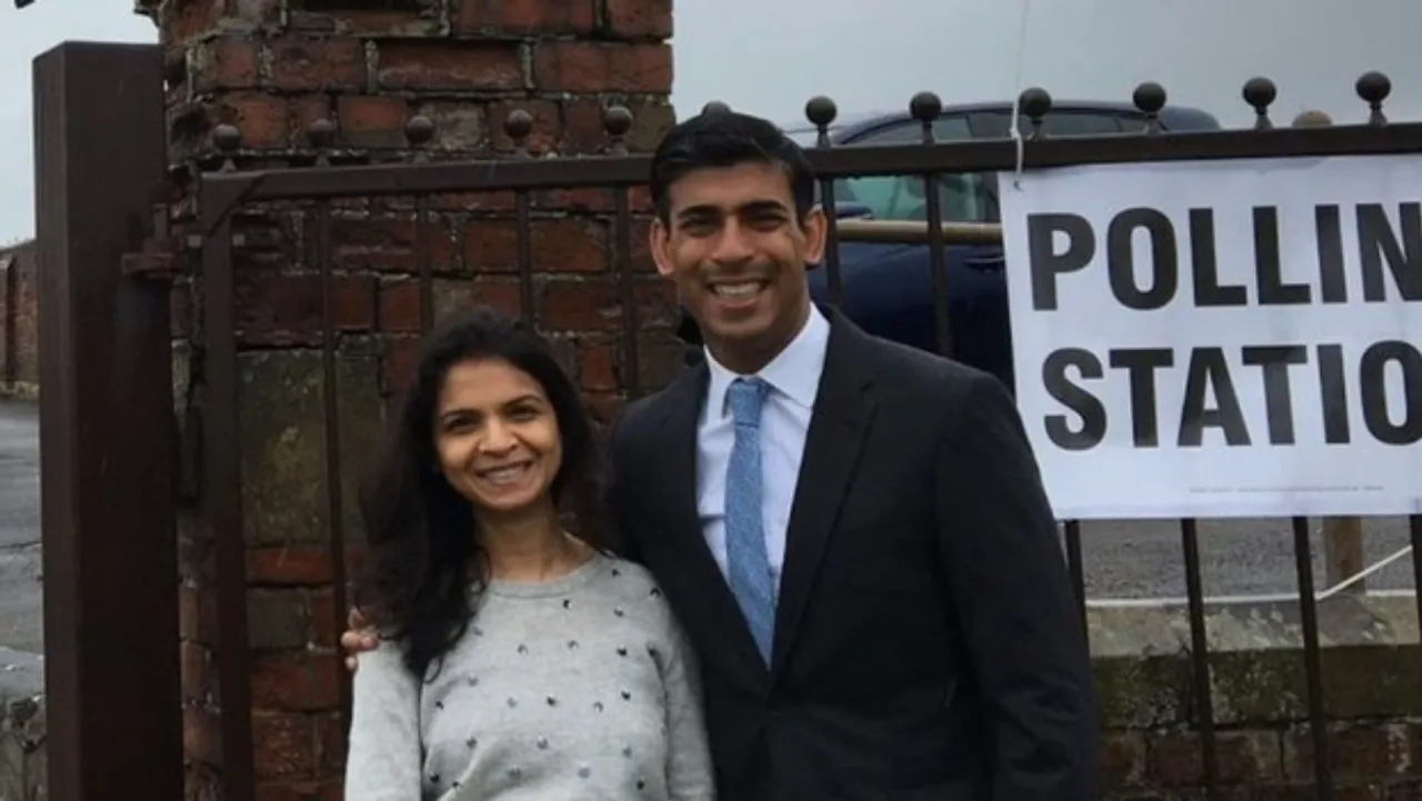 Akshata Murty and UK-PM Rishi Sunak.jpg