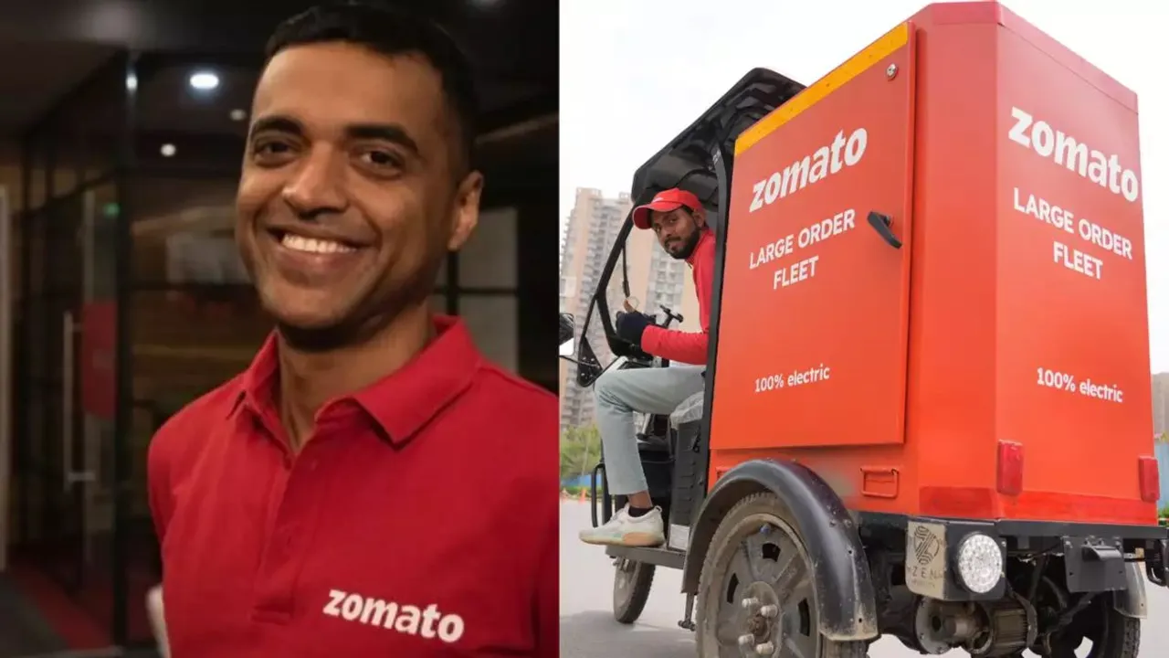  Zomato's CEO Deepinder Goyal introduces 'large order fleet' for serving groups