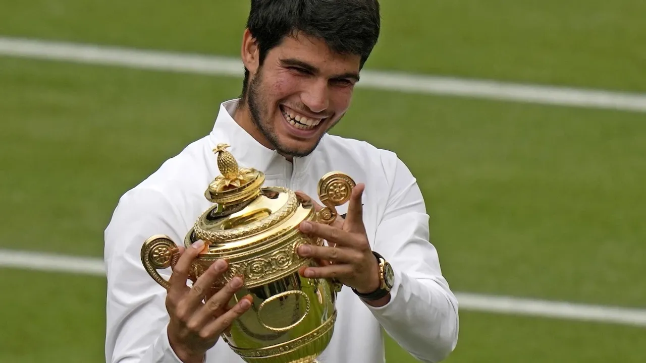 Carlos Alcaraz beats Djokovic to pick his first Wimbledon title
