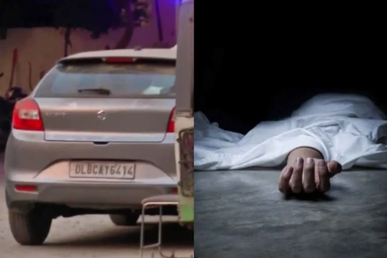 Delhi Woman Death Car
