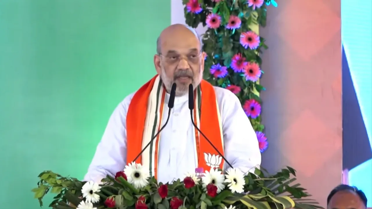 Amit Shah urges people to bless BJP for winning over 150 seats in MP polls