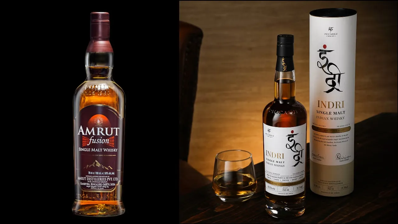 Indian single malts Amrut Indri