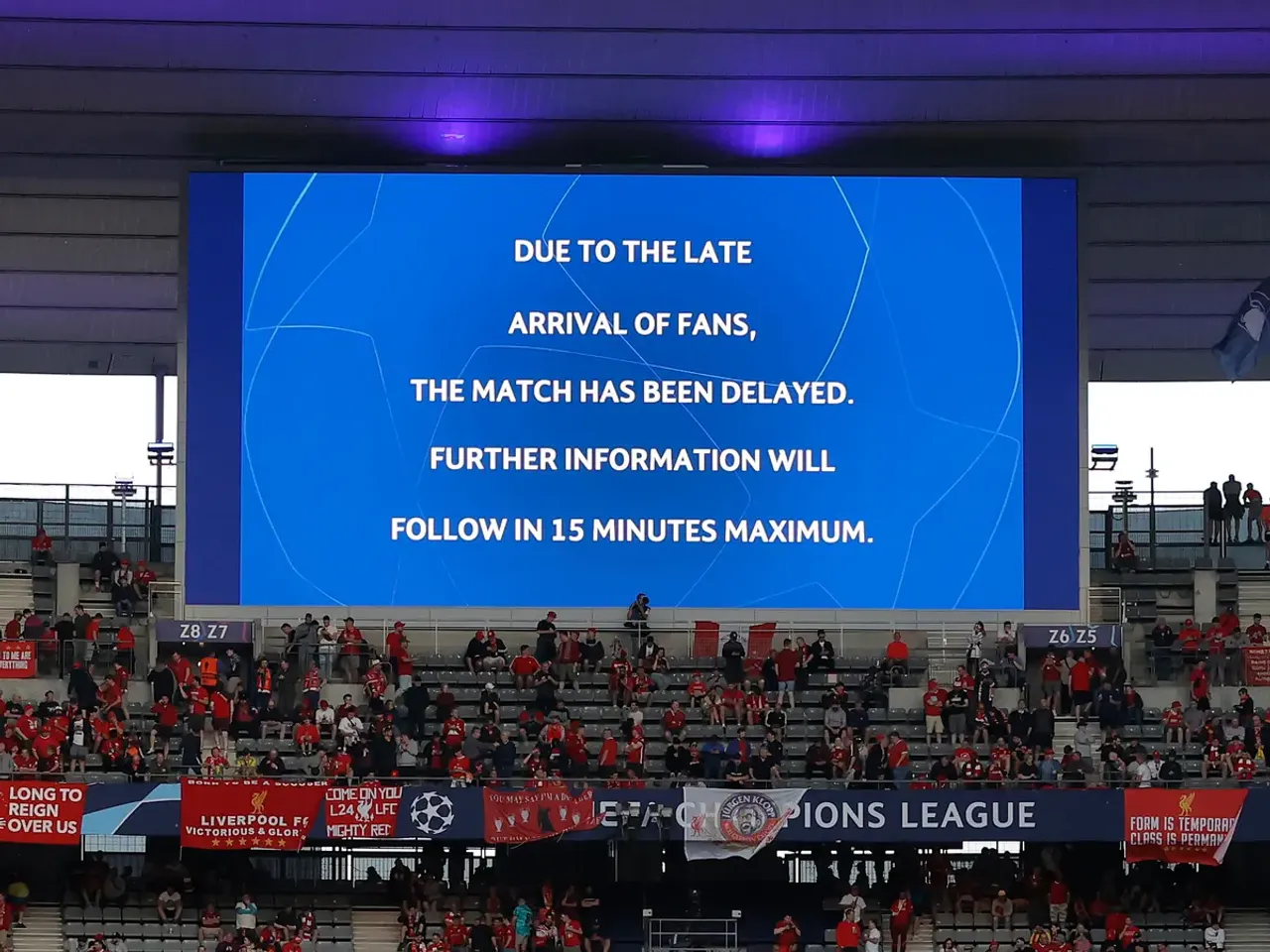UEFA blamed for near-disaster at Champions League final