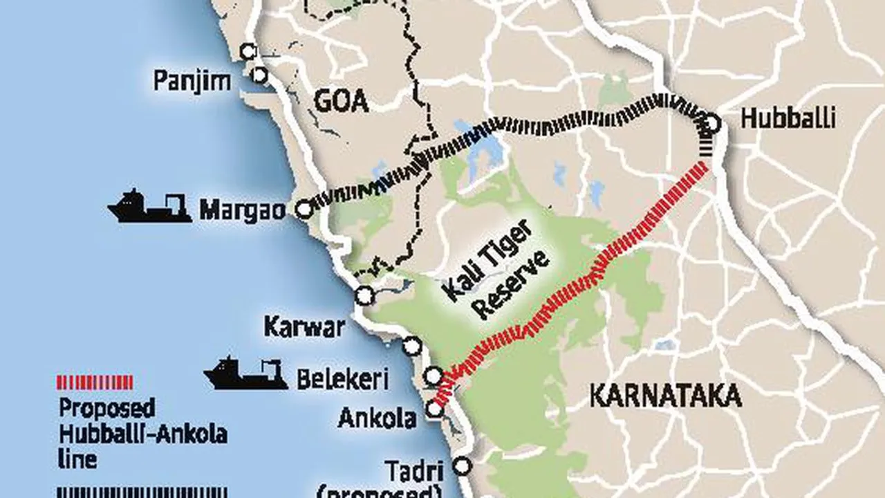 Railways to prepare fresh proposal for Hubli-Ankola railway line in Karnataka