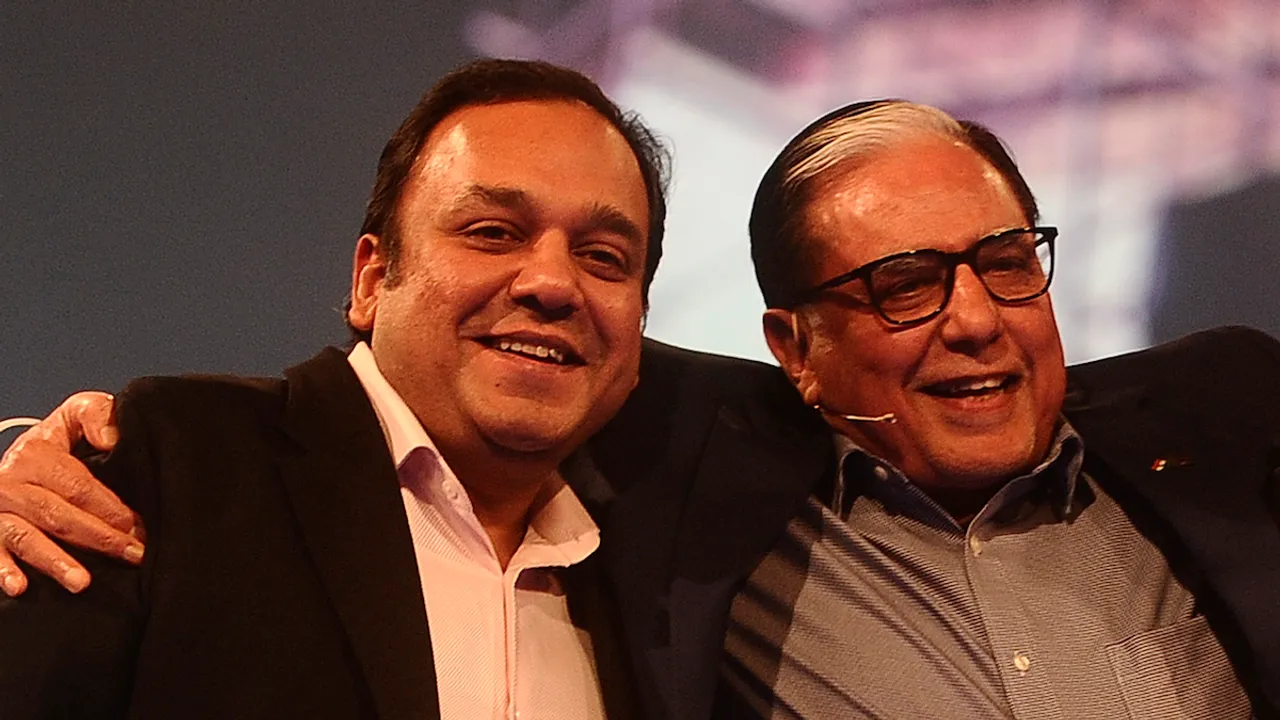 Punit Goenka and Subhash Chandra (File photo)