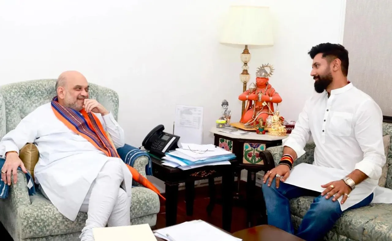 Chirag Paswan meets Amit Shah; describes discussion 'positive'