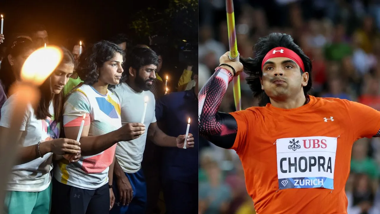 'It hurts me...' Neeraj Chopra extends support to protesting wrestlers