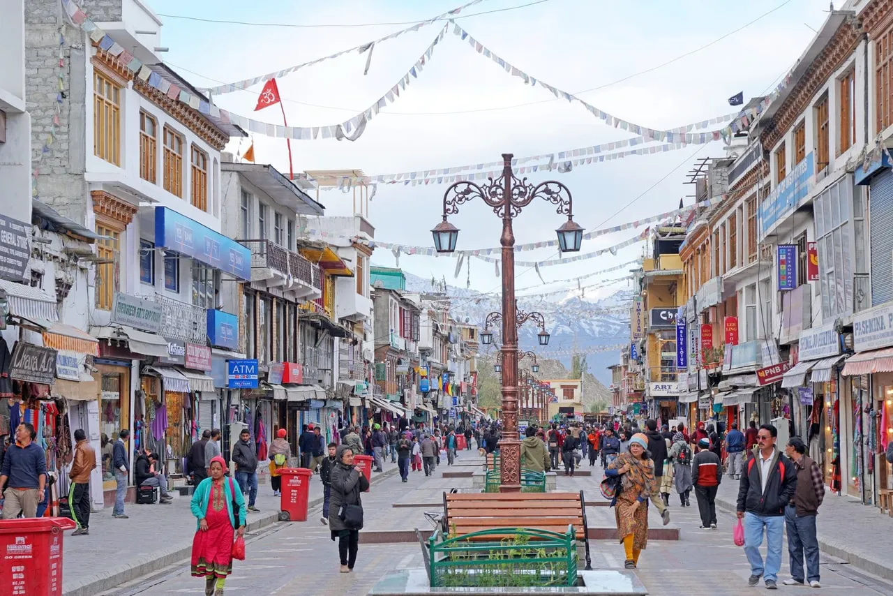Ladakh market