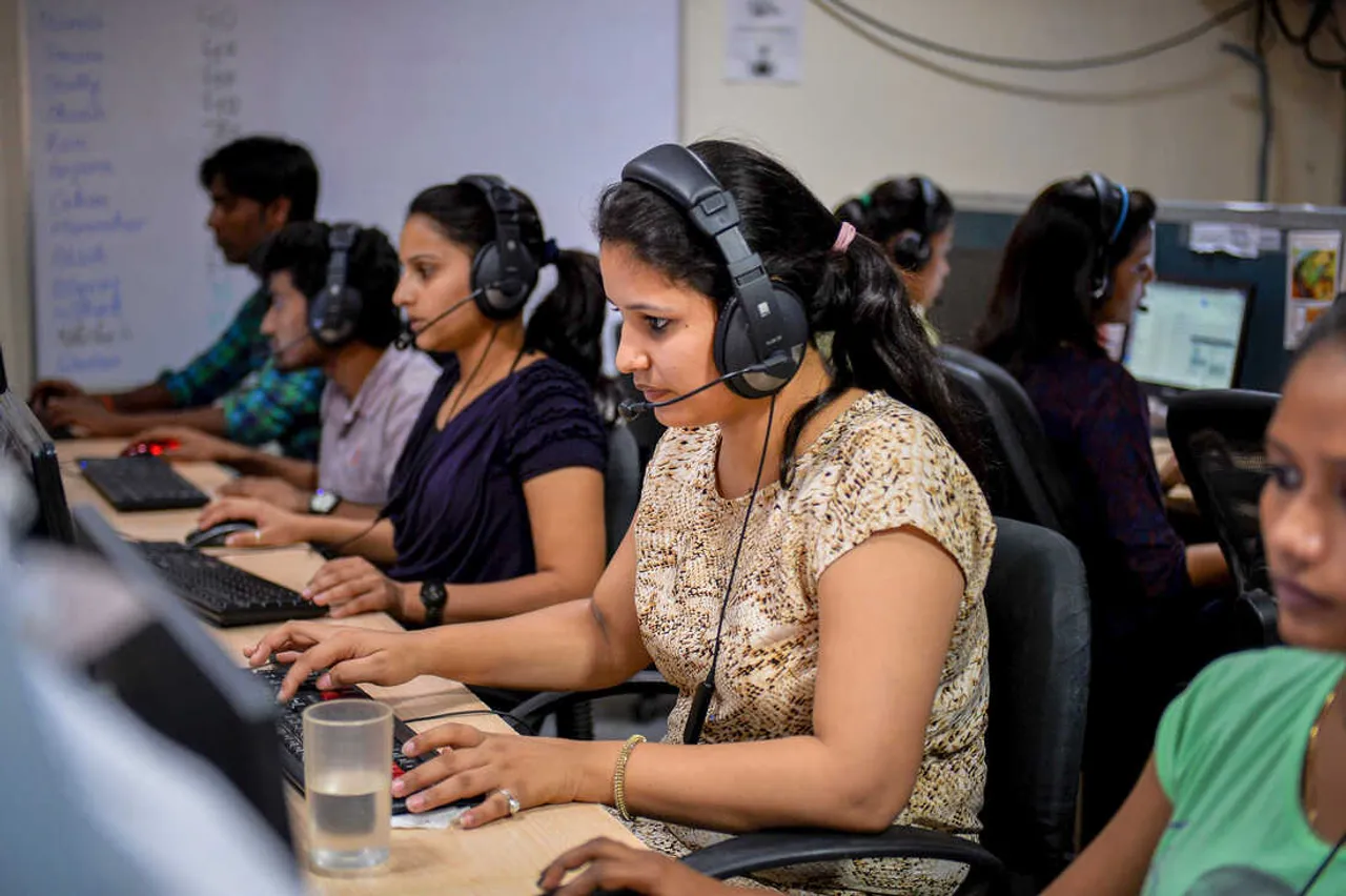 Indian Female Workforce IT Service Jobs Employment