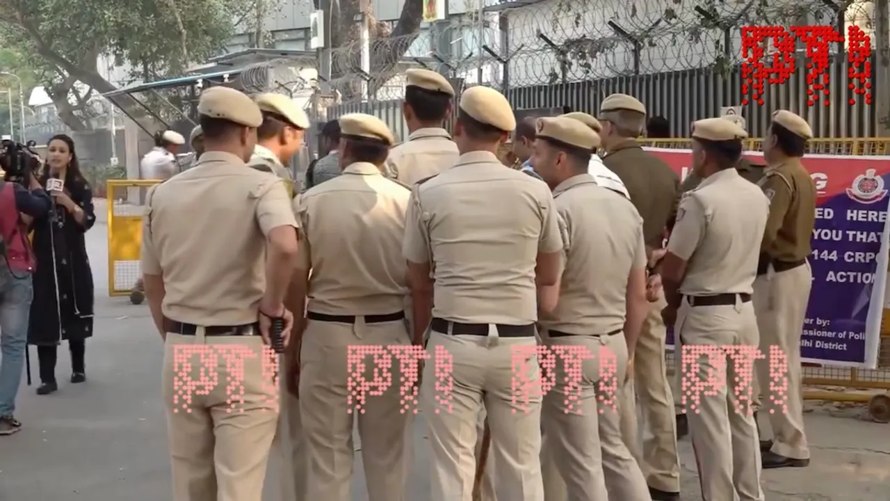 Delhi police security