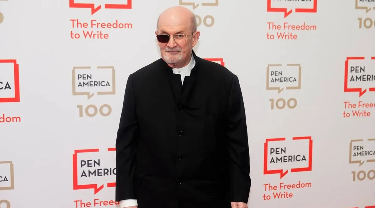 Salman Rushdie attends PEN America gala