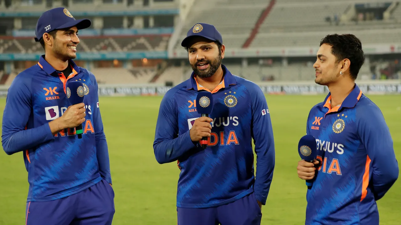 Ishan Kishan Rohit Sharma Shubman Gill