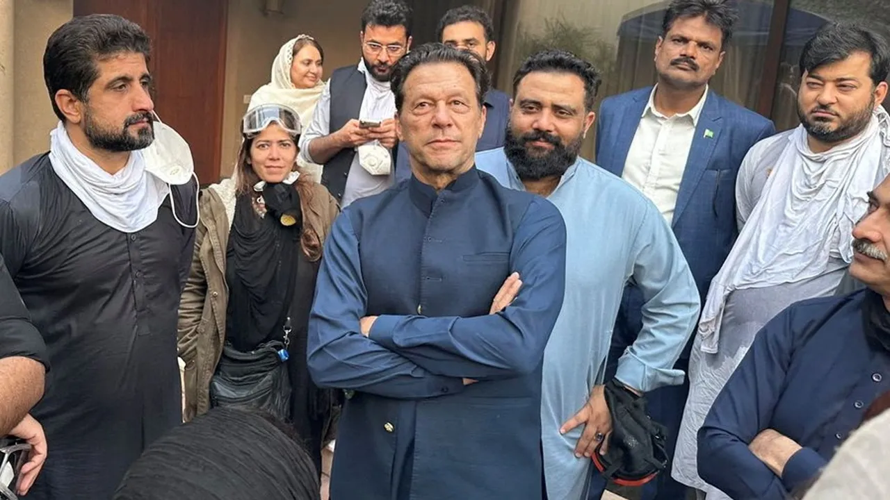 Imran Khan PTI Lahore Pakistan