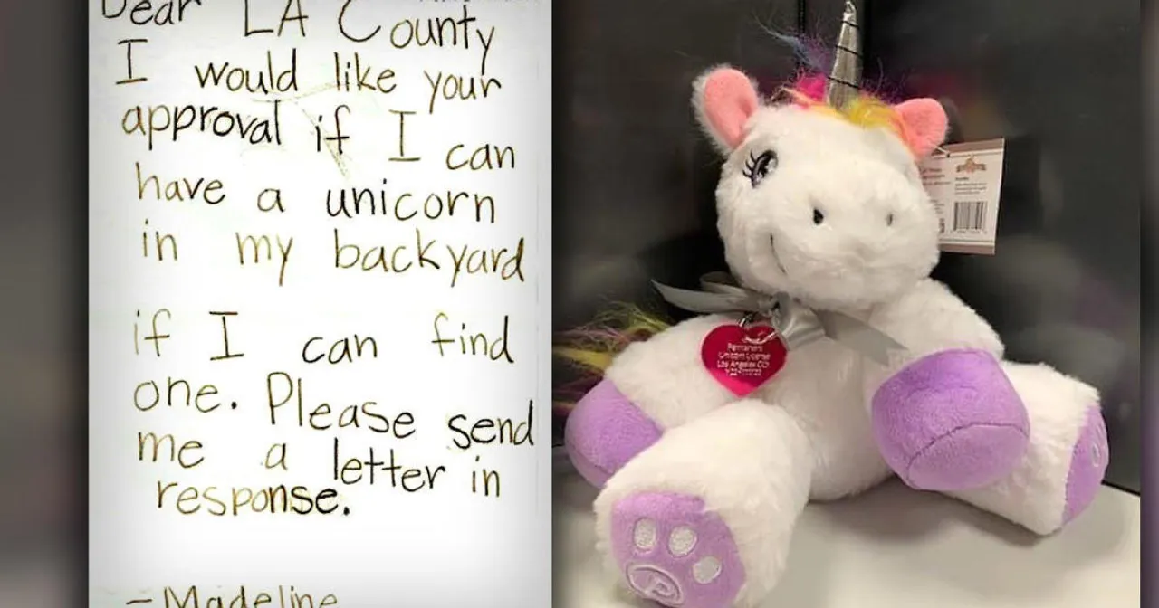California girl licensed to own unicorn if she finds one