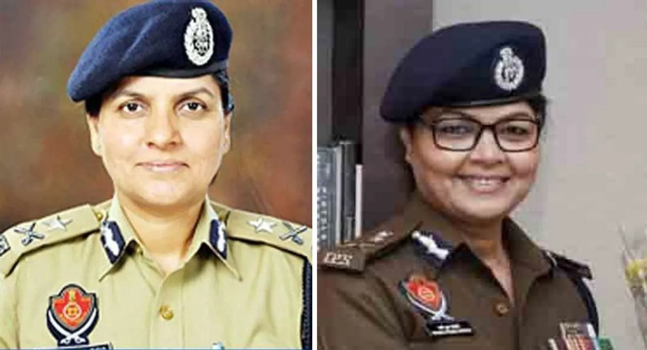 Punjab Police Gurpreet Kaur Deo and Shashi Prabha Dwivedi