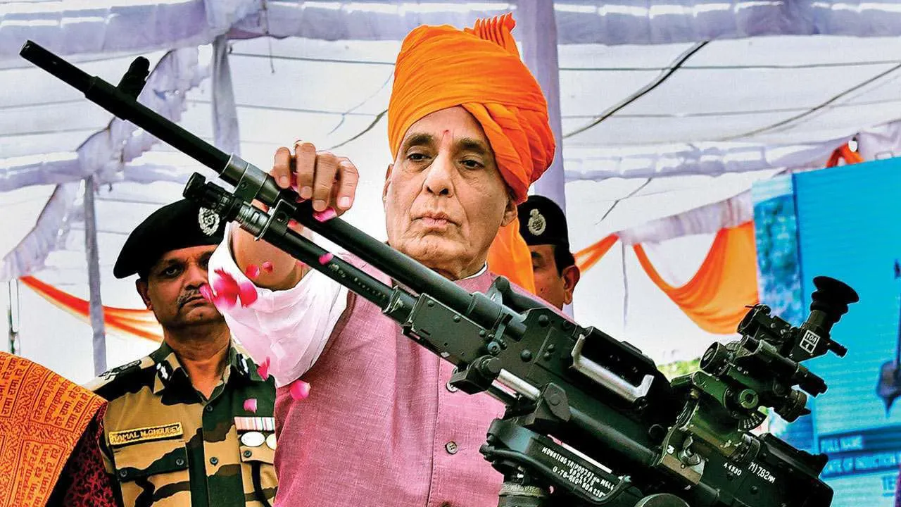 Rajnath Singh Defence Arms