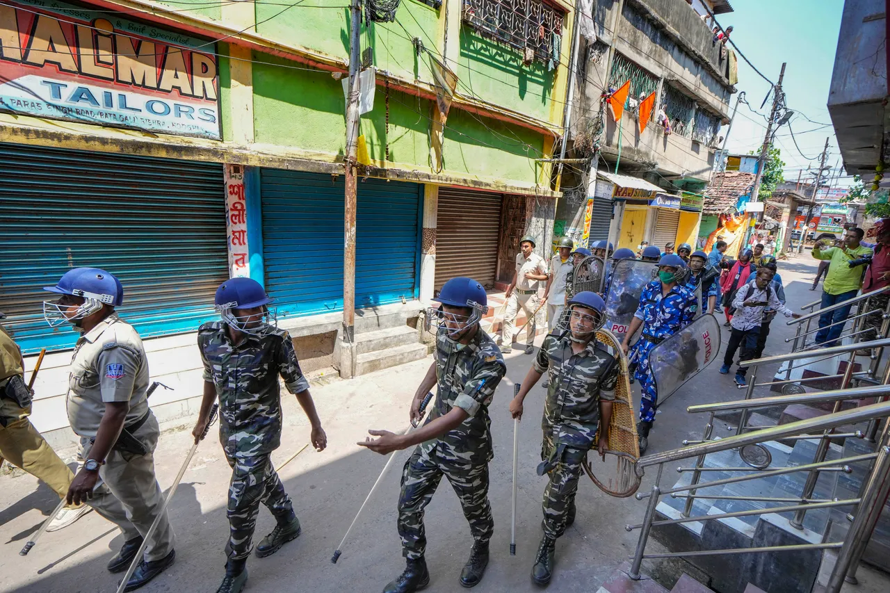Central forces, police on vigil as West Bengal celebrates Hanuman Jayanti