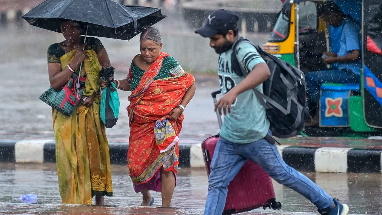 Rainfall monsoon rains