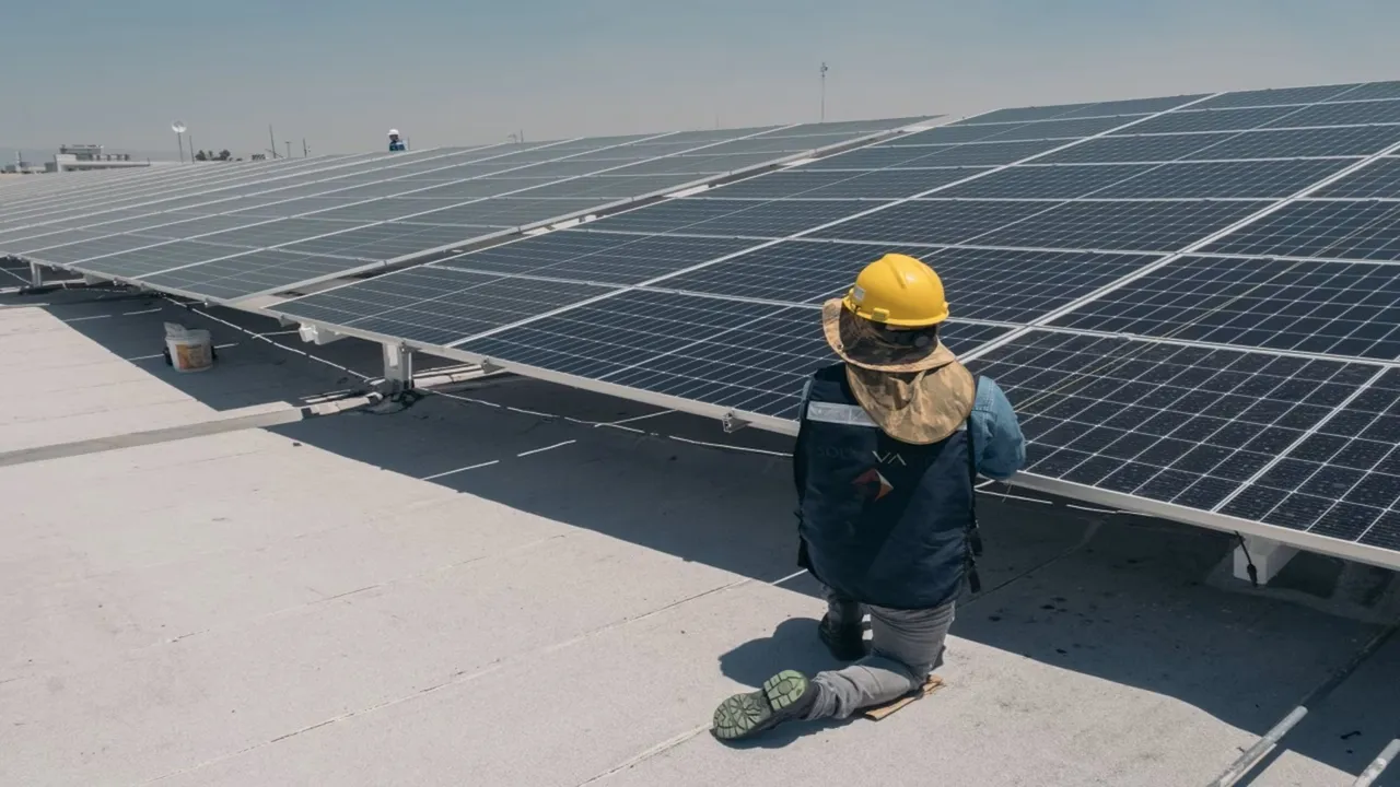 Aether Industries Solar Power Plan Solar Energy KPI Green Adani Green Energy Renewable Energy