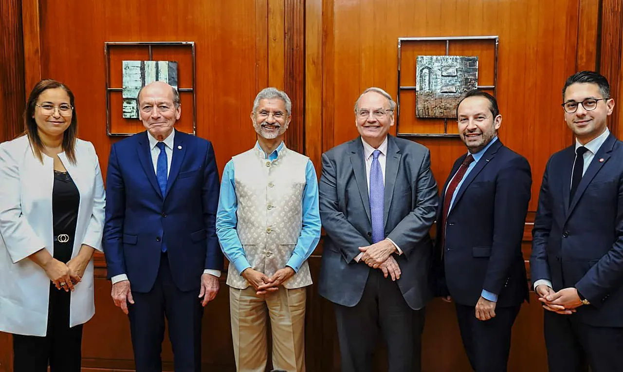 EAM S Jaishankar meets delegation from French national assembly