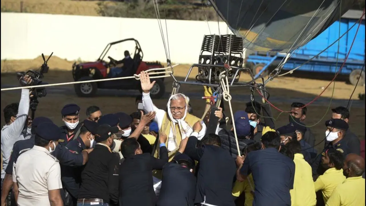 Manohar Lal Khattar Hot Air Balloon.jpg