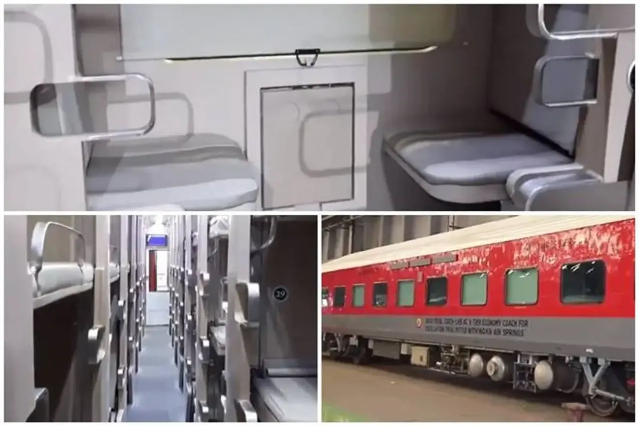 AC 3-tier economy class Indian Railways