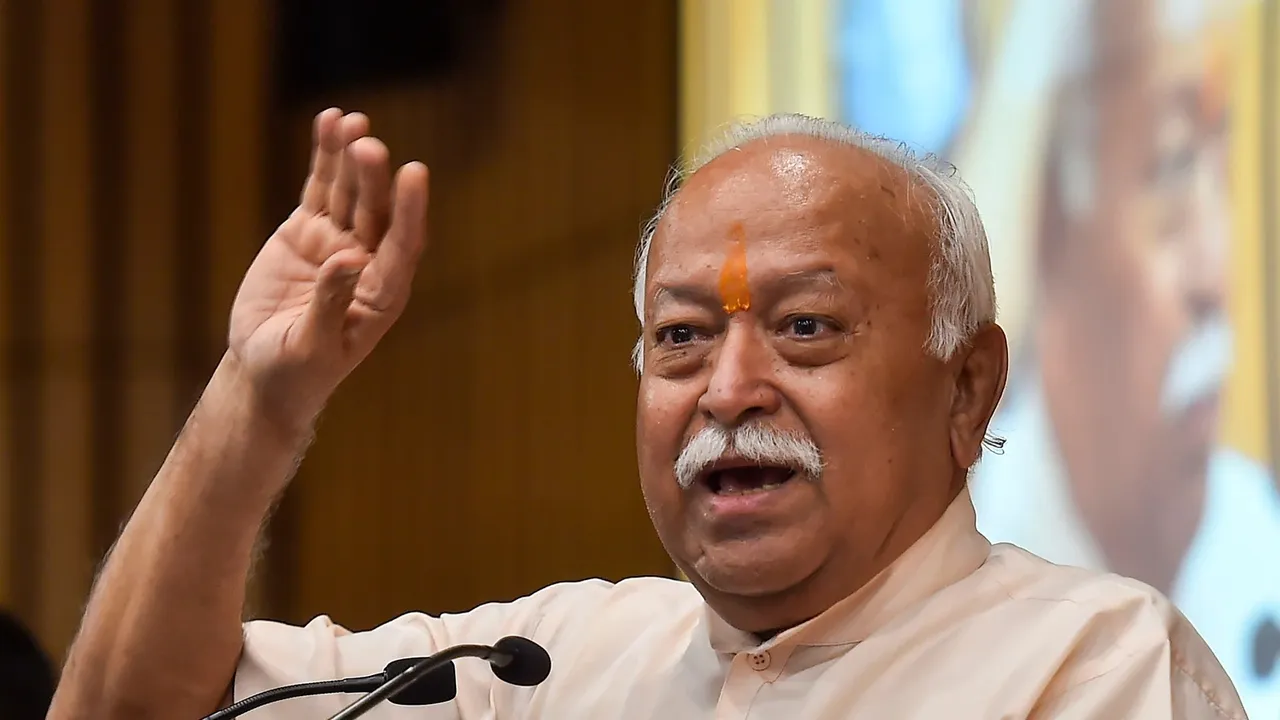 All Indians are Hindus and India is 'Hindu Rashtra': Mohan Bhagwat