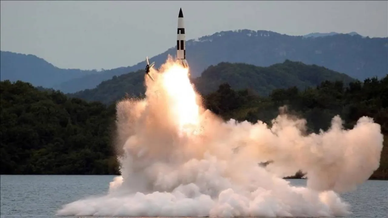 Japan orders evacuation then retracts as North Korean ballistic missile lands in sea