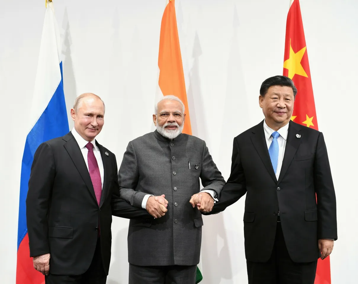 Russia India China Narendra Modi Vladimir Putin Xi Jinping