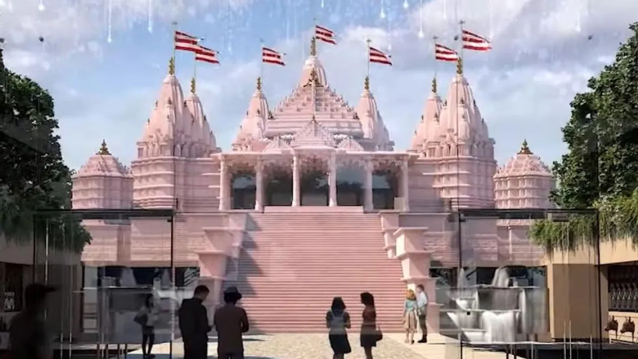 BAPS Hindu temple in Abu Dhabi