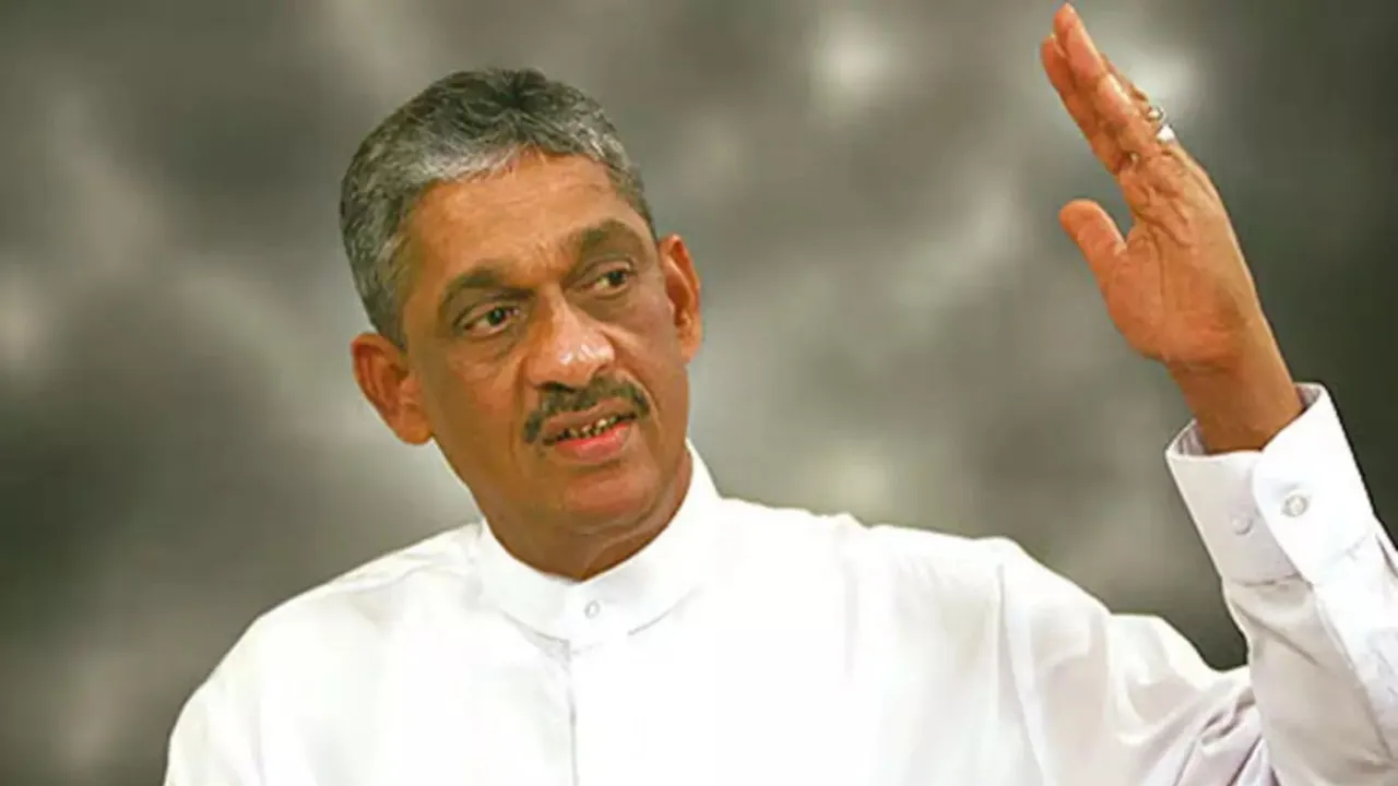 Sri Lankan Army Field Marshal Sarath Fonseka (File image)