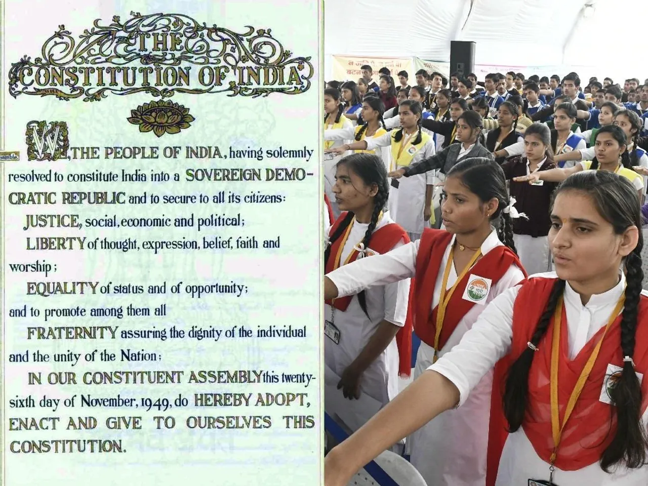 Constitution's preamble mandatory in schools Karnataka