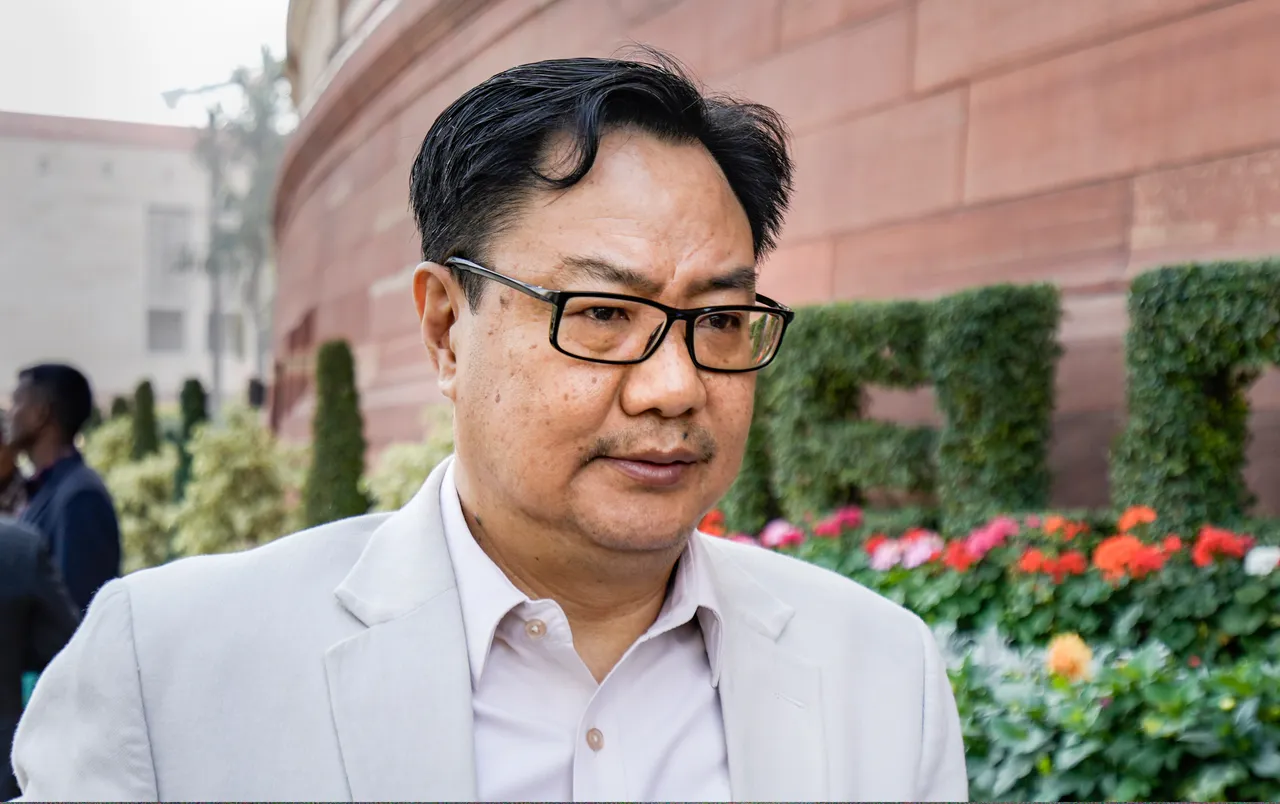 Kiren Rijiju slams Opposition over Parliament disruption